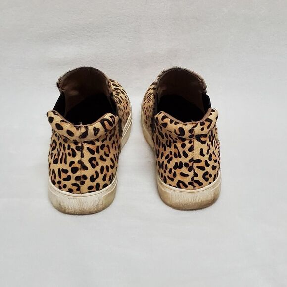 COCONUTS by Matisse Harlan Leopard Print Real Fur High Top Sneaker 10 - Picture 11 of 16